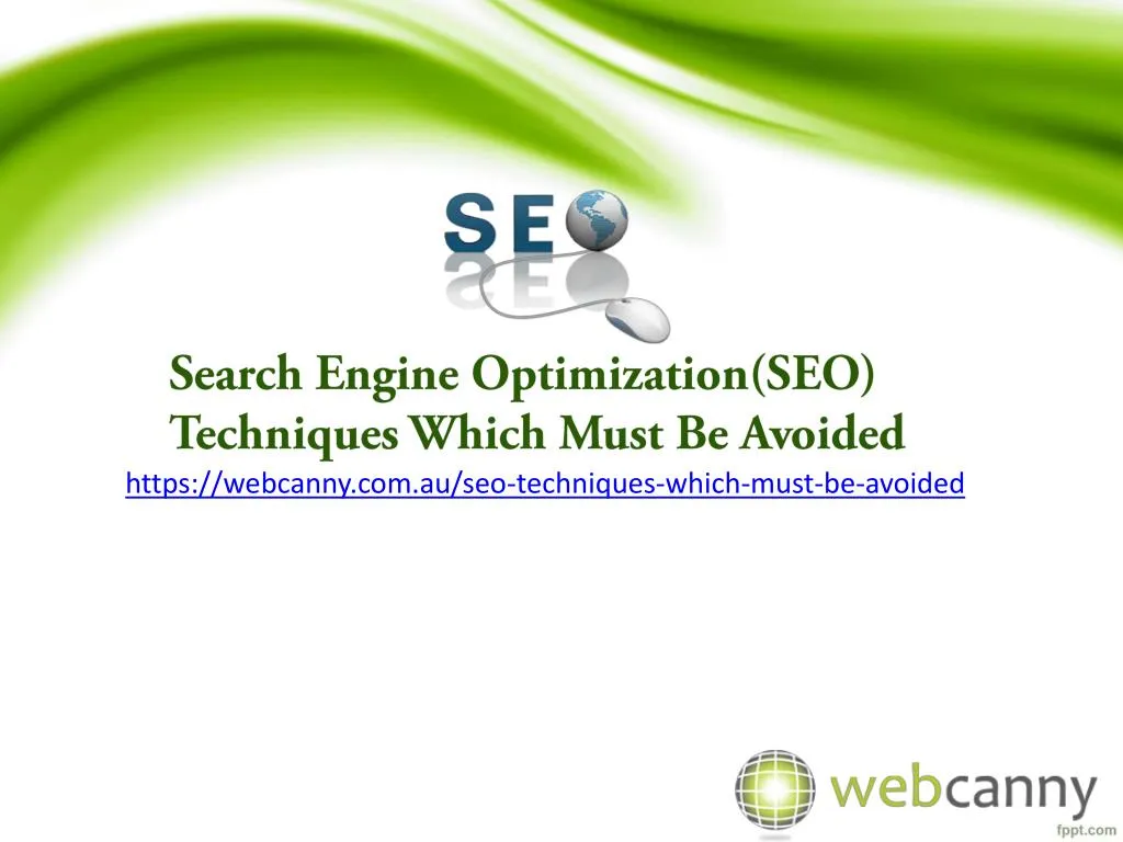 search engine optimization seo techniques which must be avoided