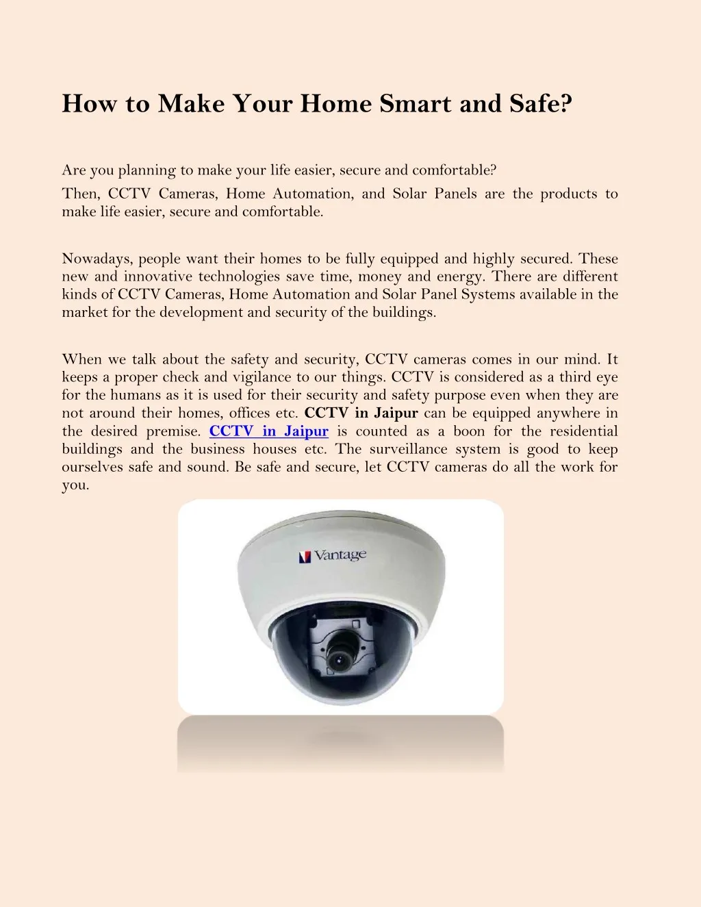 how to make your home smart and safe