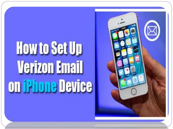 How to Set Up Verizon Email on Iphone Device