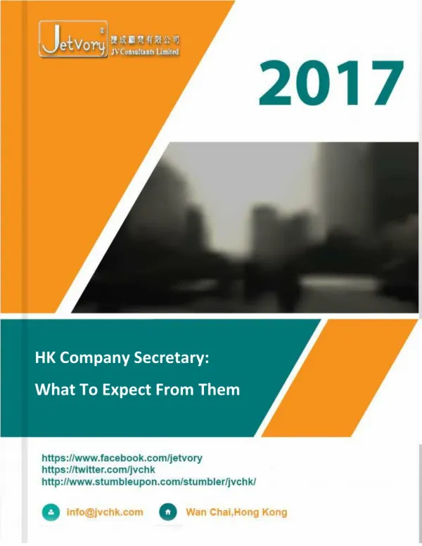 HK Company Secretary: What To Expect From Them