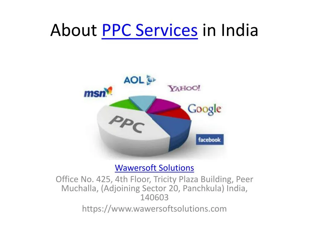 about ppc services in india