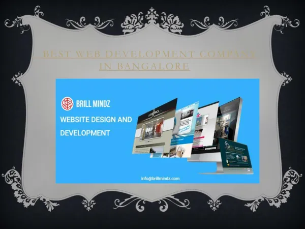 Website Design And Development Company In Bangalore,