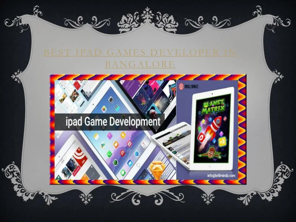 best ipad games developer in bangalore
