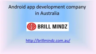Android App Developers In Australia - slide 1