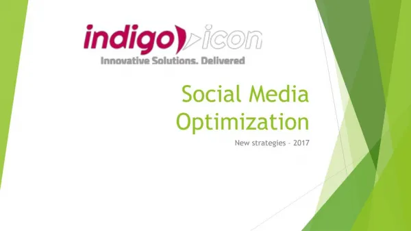 Social Media Optimization presentation_IndigoIcon