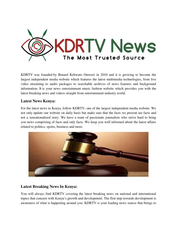 Daily Kenyan News