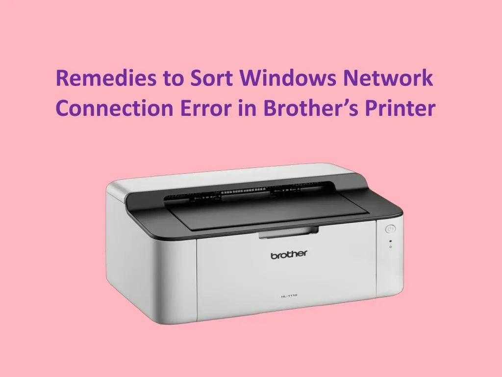 remedies to sort windows network connection error