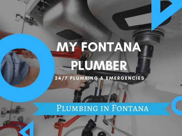 Great Plumbing Service in Fontana