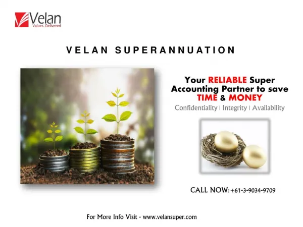 SMSF accounting services for Chartered Accountants | Velan Super