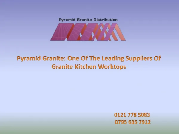 Granite Worktops Suppliers