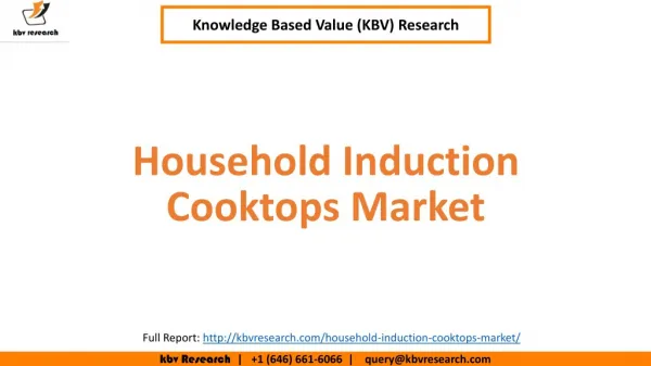 Global Household Induction Cooktops Market Segmentation