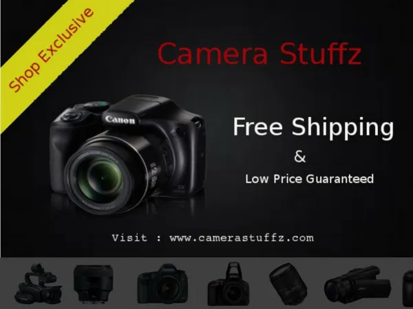 Camera Stuffz - Shop DSLR Camera & its Accessories
