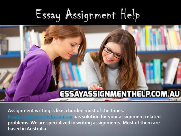 Best Assignment Help & Essay Writing Help Services