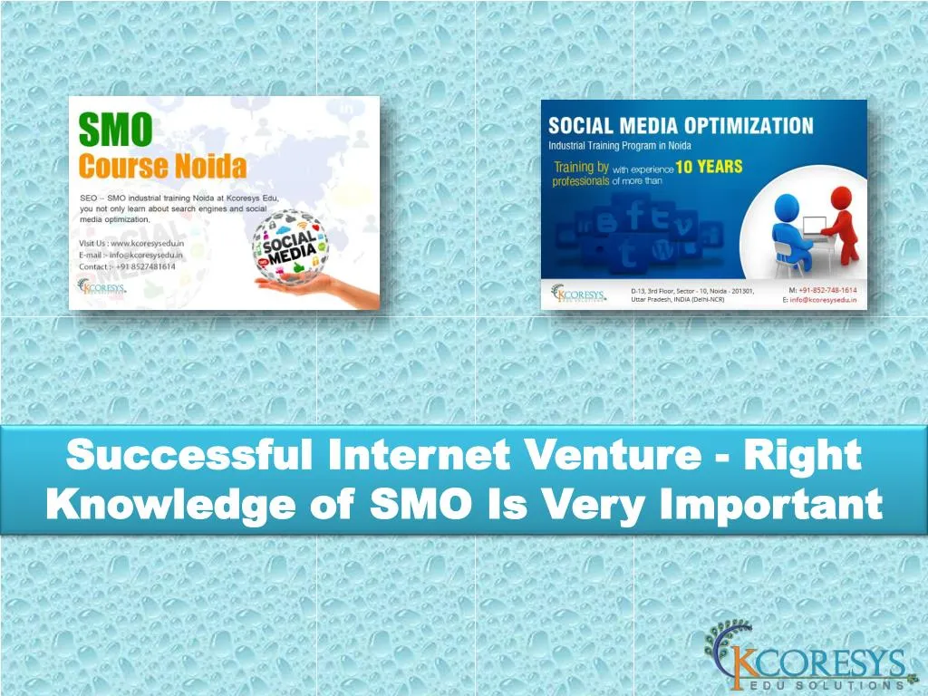 successful internet venture right knowledge