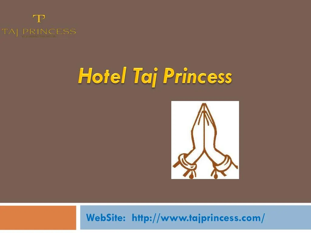 website http www tajprincess com
