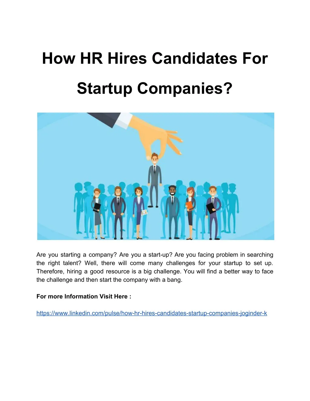 how hr hires candidates for
