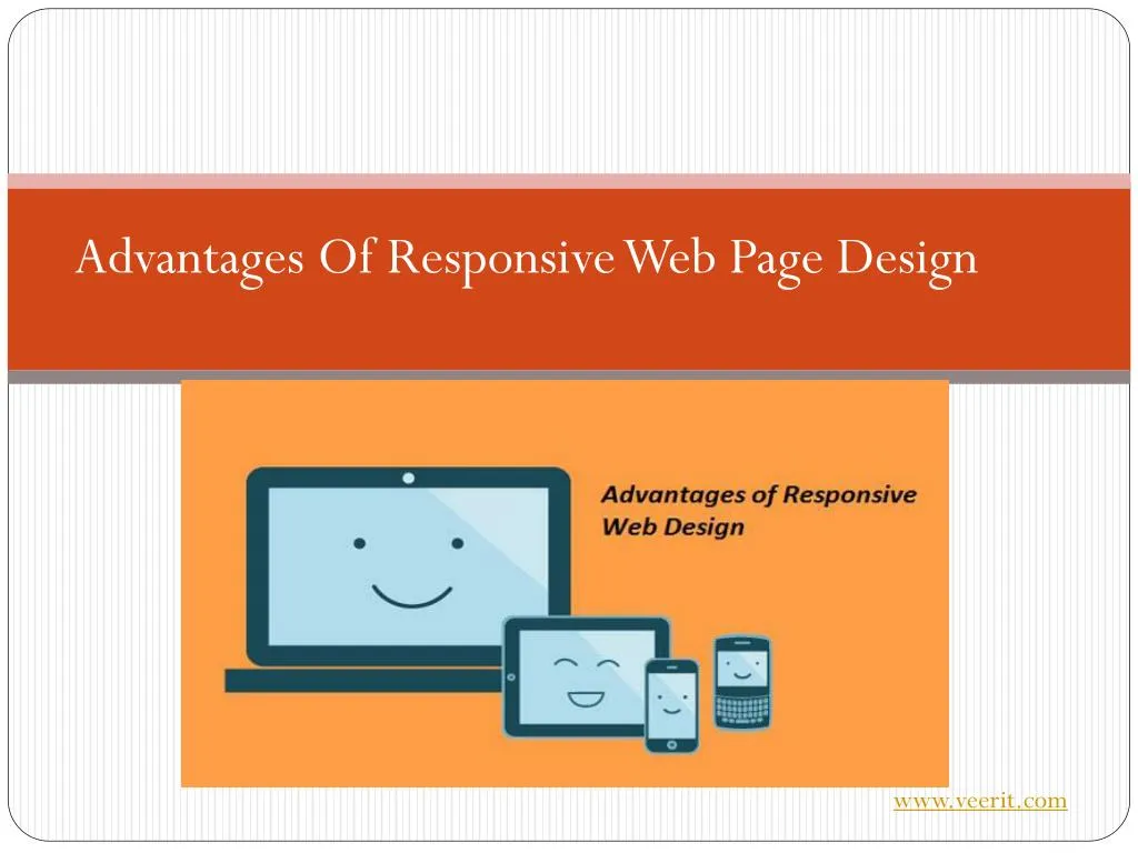 advantages o f responsive web page design