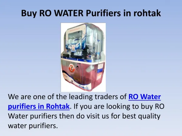Buy ro water purifiers in rohtak, best cctv cameras in rohtak