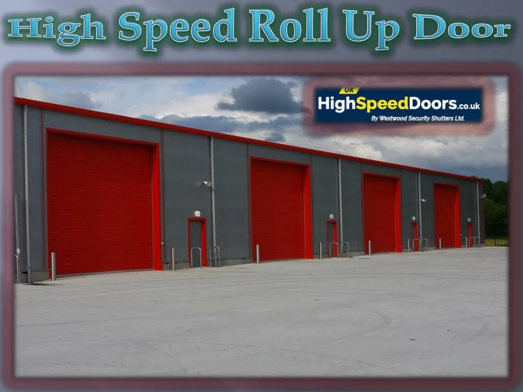 high speed roll up door