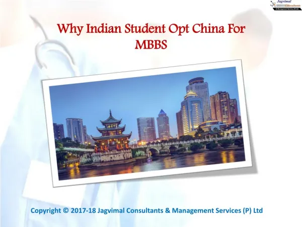 Why Indian Student Opt China For MBBS