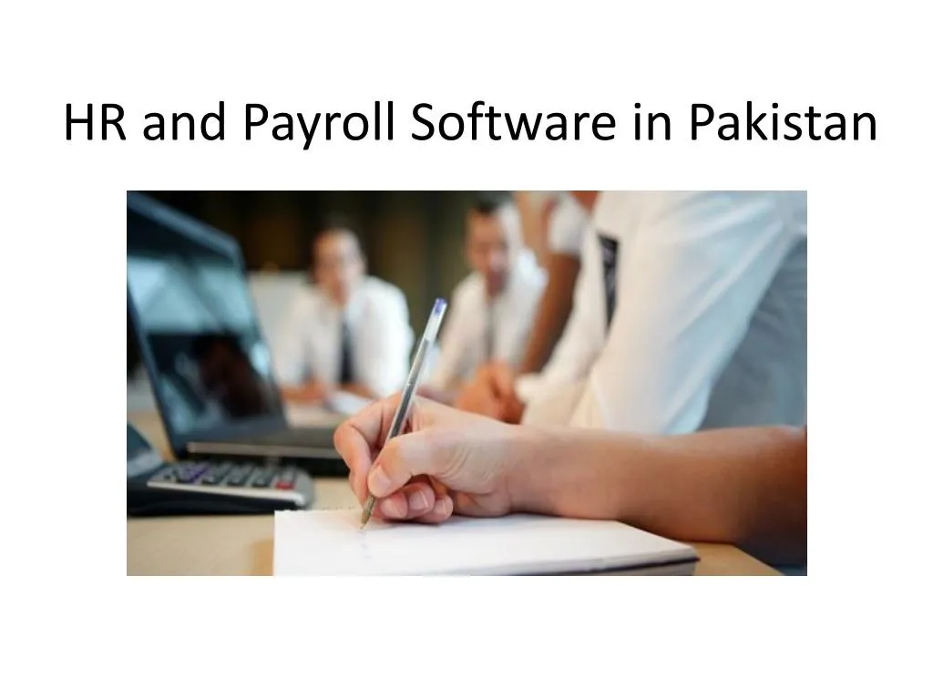 hr and payroll software in pakistan