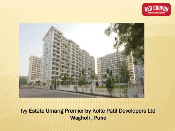 Ivy Estates Phase 2 New Residential Project at Wagholi Pune
