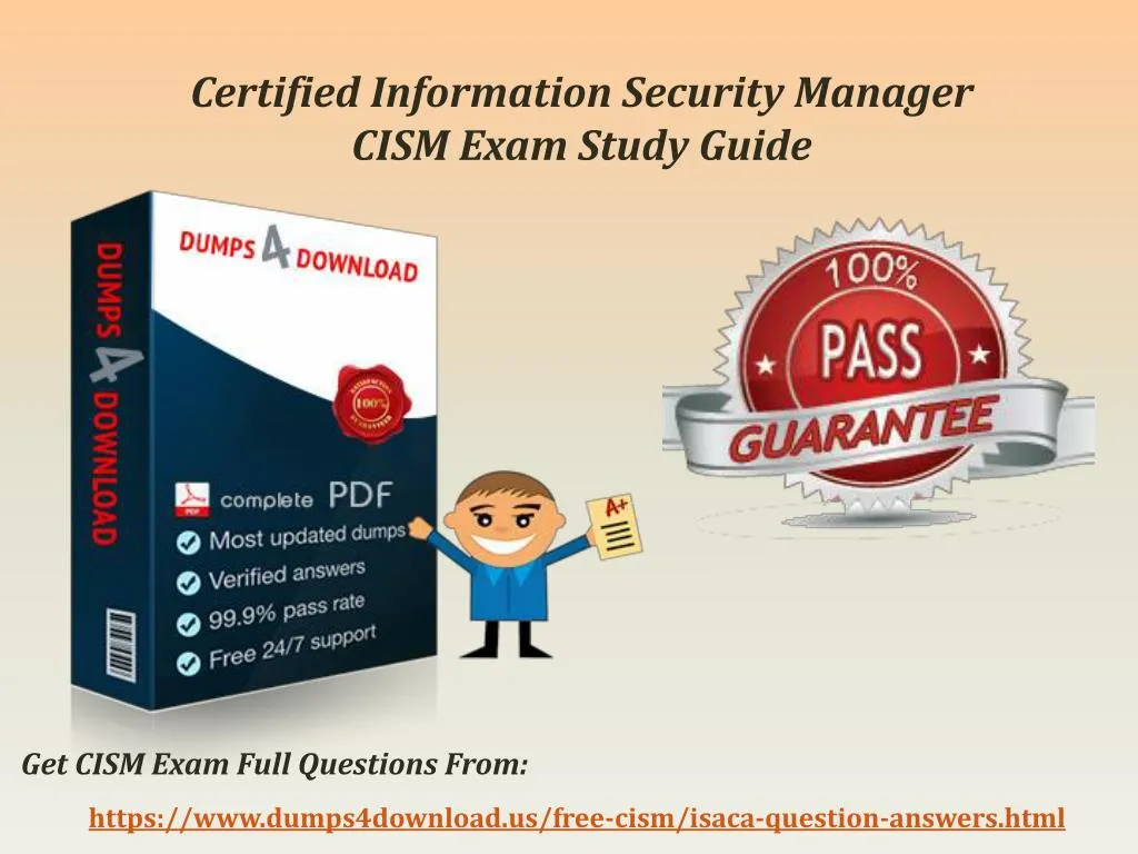 certified information security manager cism exam
