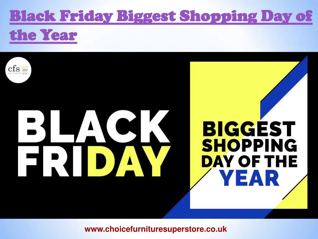 black friday biggest shopping day of the year