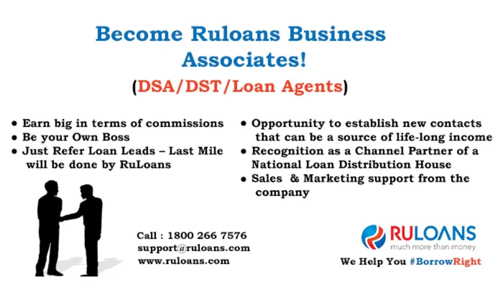 DSA India, Direct Sales Associate (DSA Loan Agents) - Ruloans