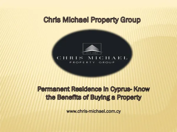 Permanent Residence in Cyprus- Know the Benefits of Buying a Property