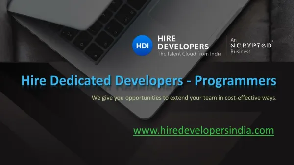 Hire Offshore Developer and Programmers from India