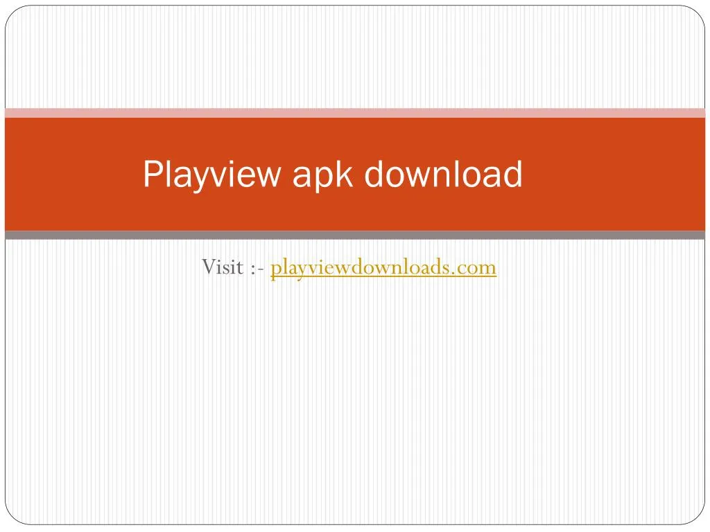 playview apk download