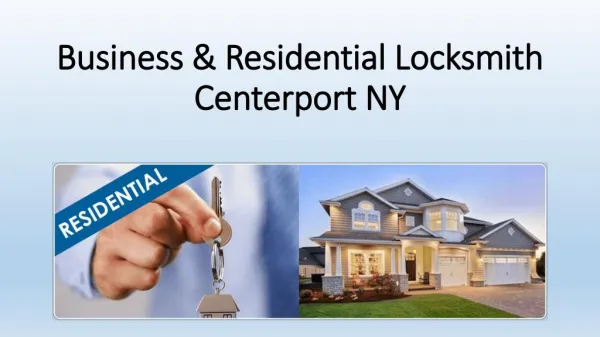 Business & Residential Locksmith Centerport Ny