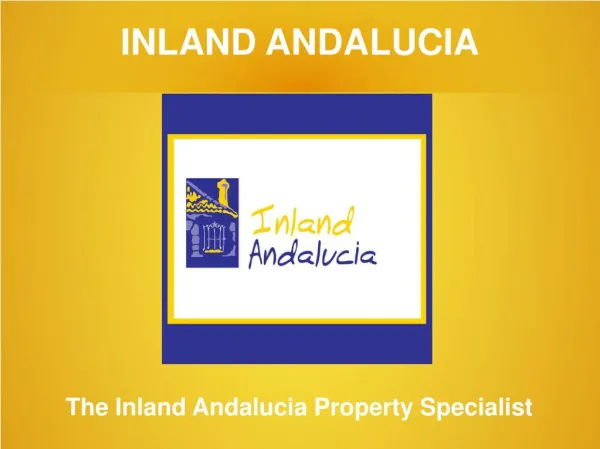Inland Properties in Andalucia