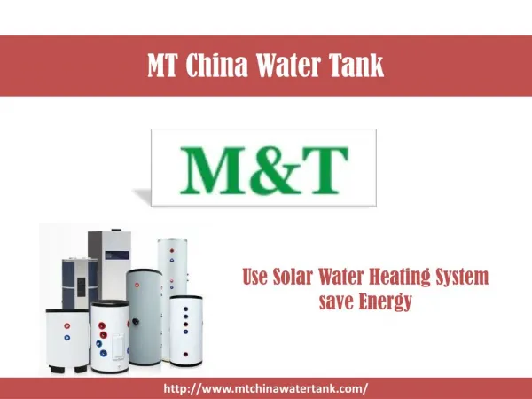 Use Solar Water Heating System and save Energy
