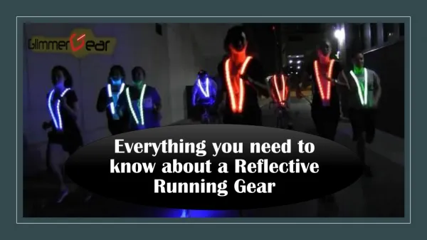 Everything you need to know about a Reflective Running Gear