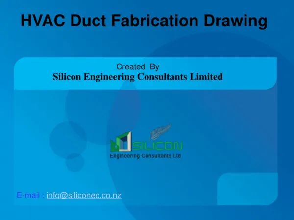 Hvac duct fabrication drawing Services New Zealand