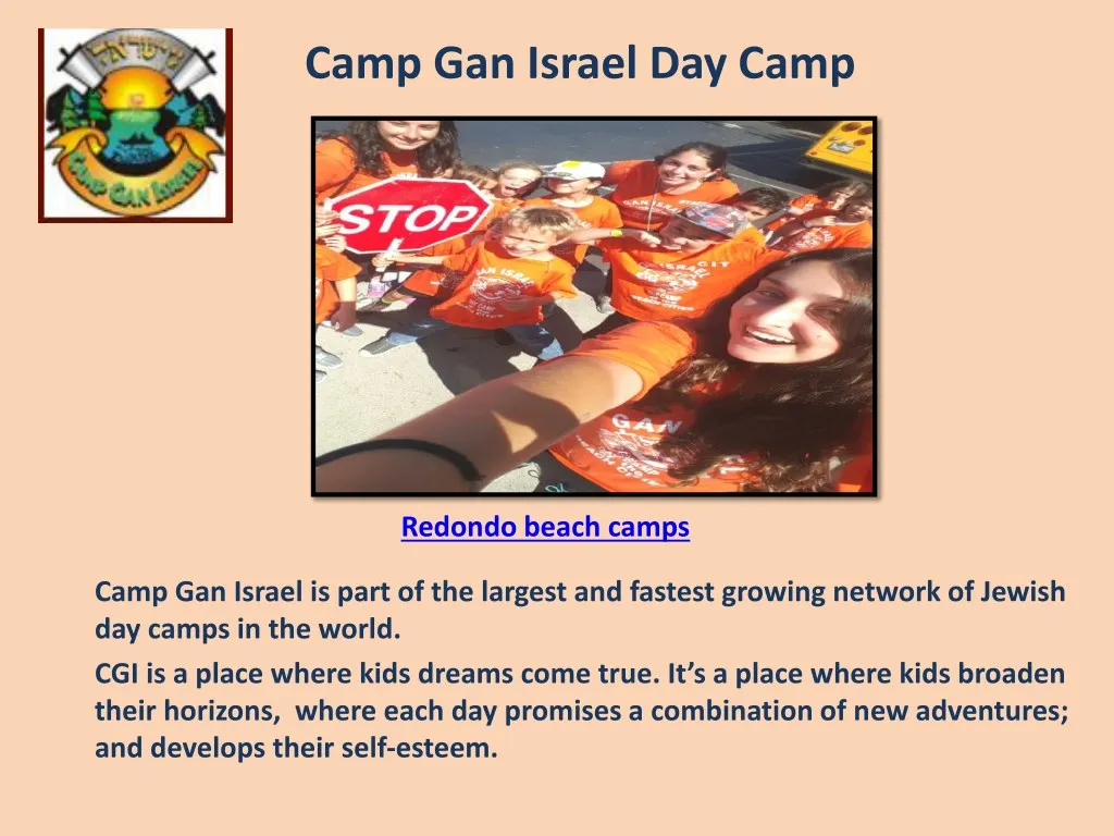 camp gan israel day camp