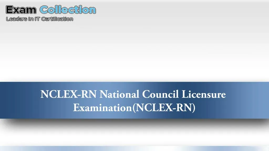 nclex rn national council licensure examination