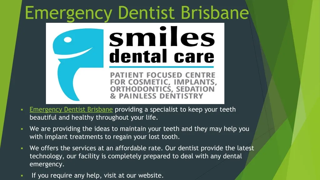 emergency dentist brisbane