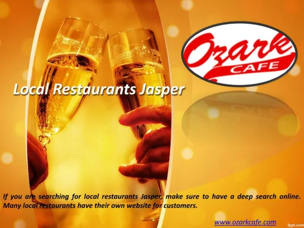 Local Restaurants Jasper