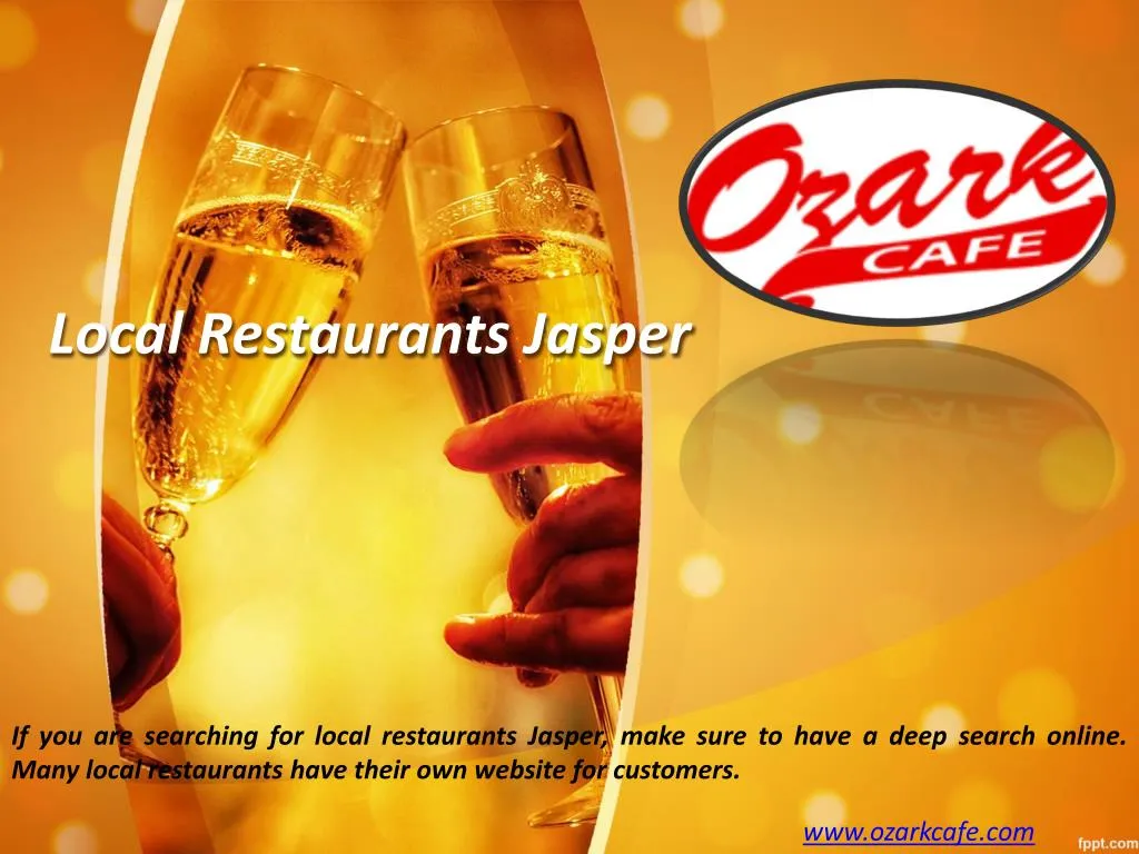 local restaurants jasper