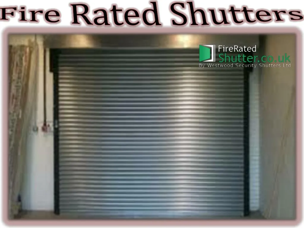 fire rated shutters