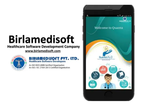 Birlamedisoft Designed Web Based Hospital Management Software