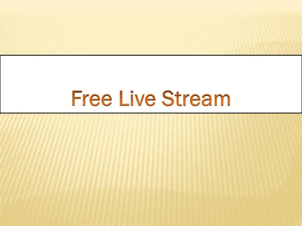 Free live stream wwe
