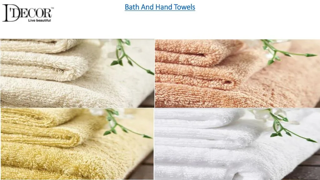 bath and hand t owels