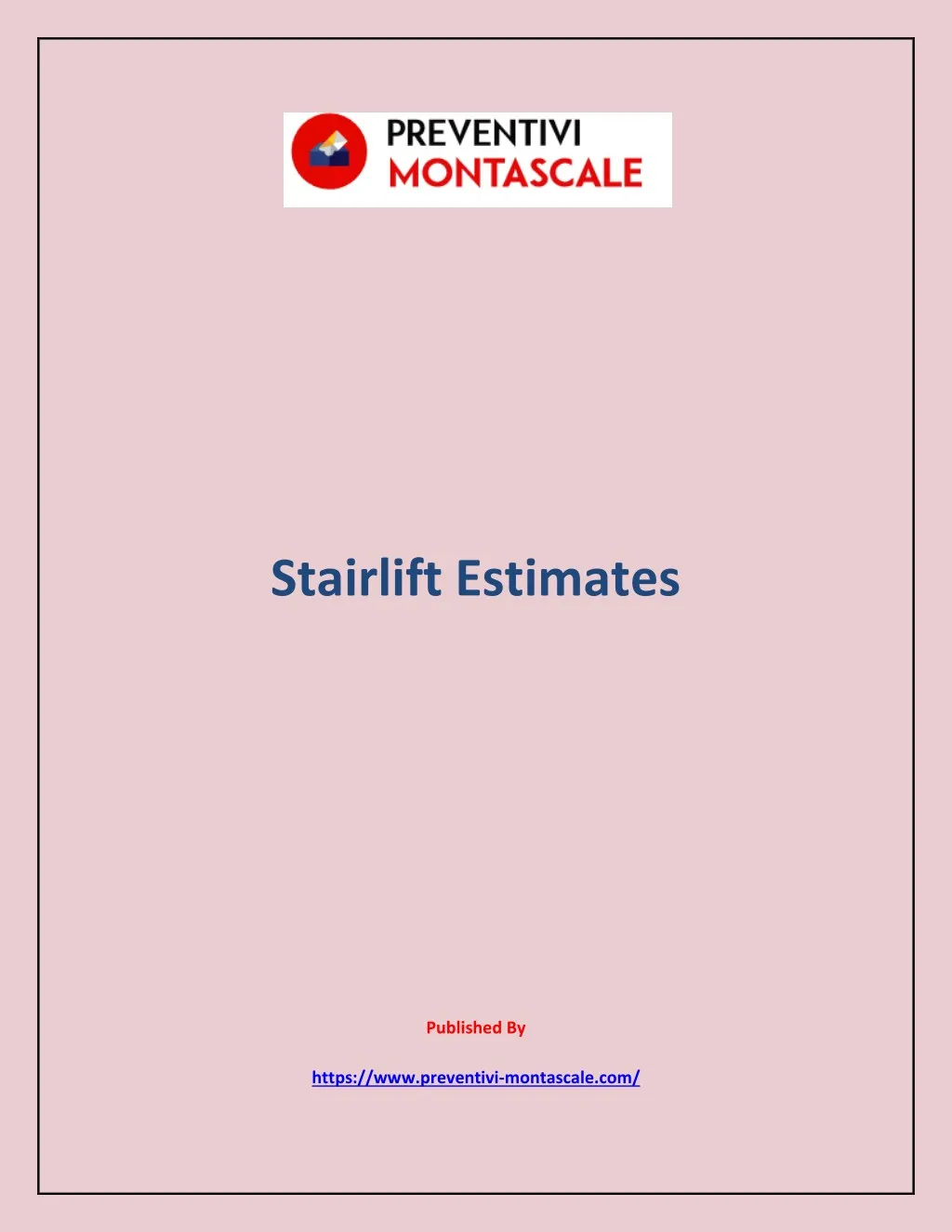 stairlift estimates