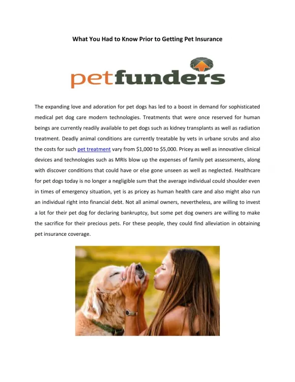 Pet Funders Loan | Pet Funders &#8211; Pet Loans and Finance for Vet Costs