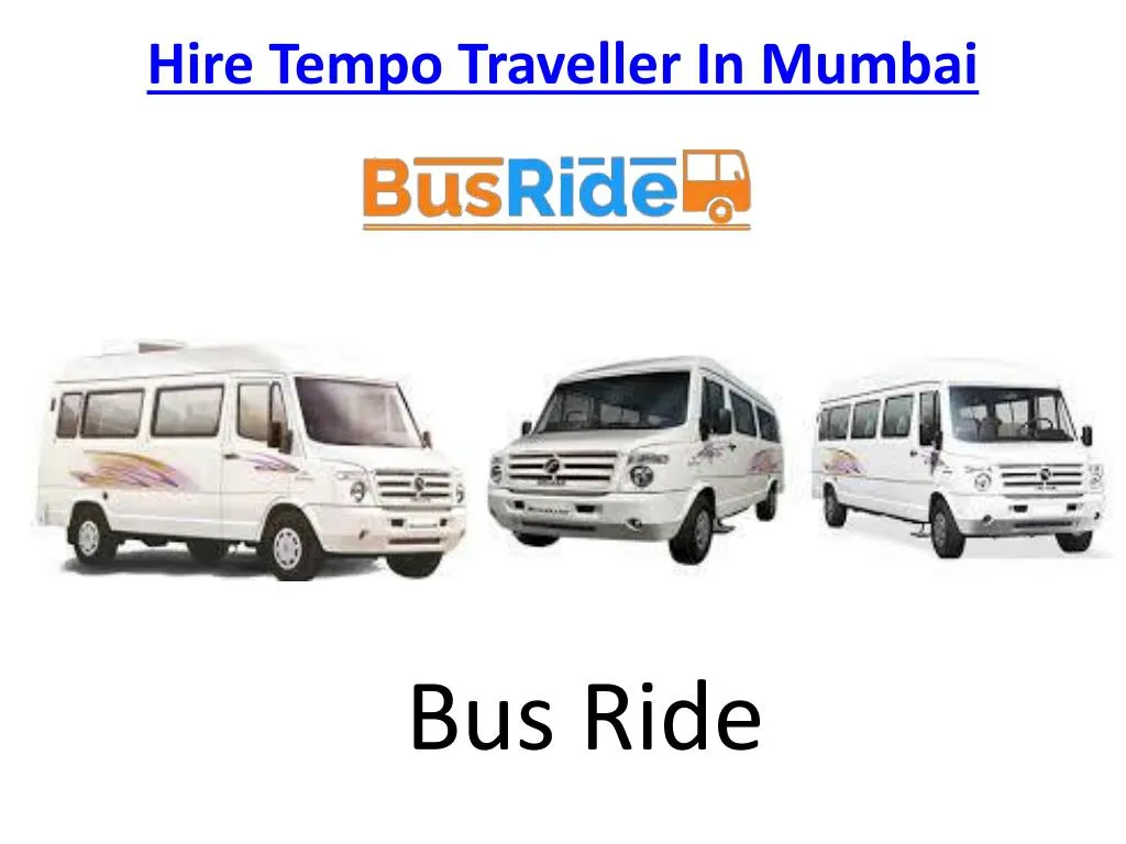 hire tempo traveller in mumbai