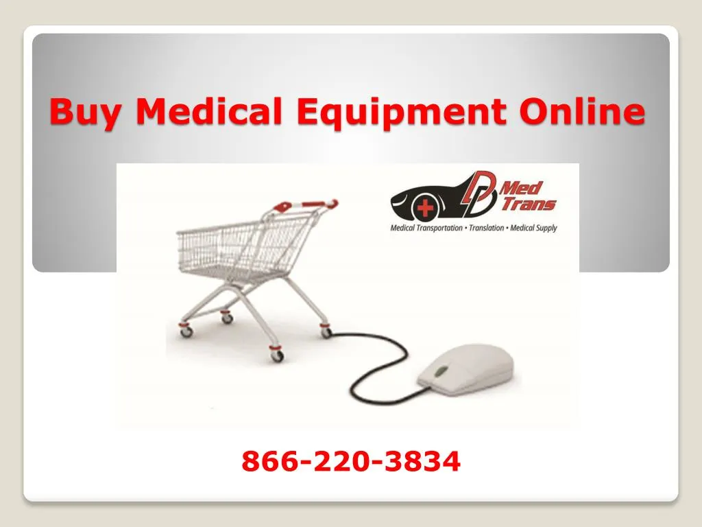 buy medical equipment online